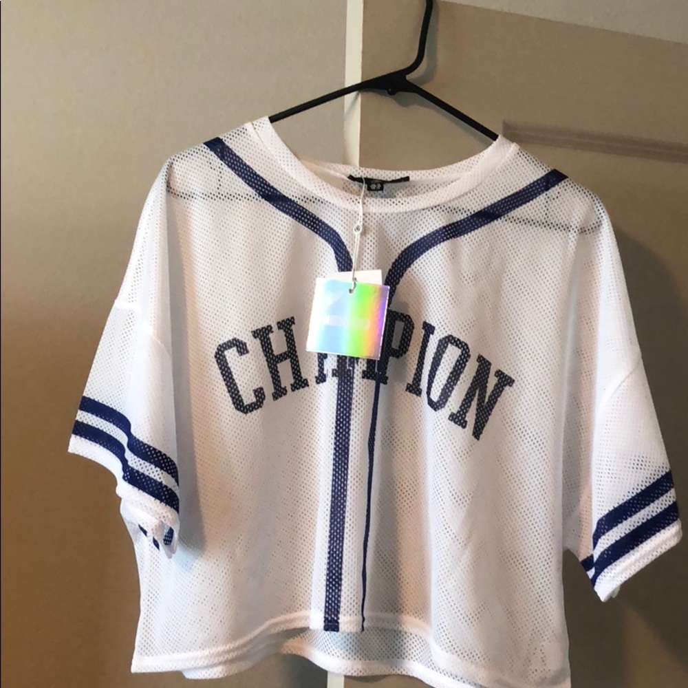BNWT Jersey style Crop